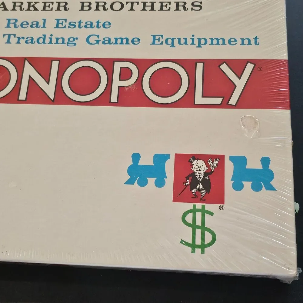 Parker Brothers new shrinkwrap